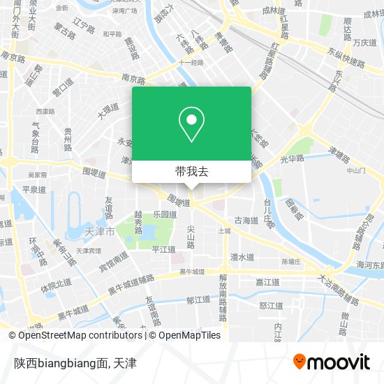 陕西biangbiang面地图