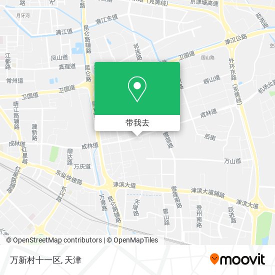 万新村十一区地图