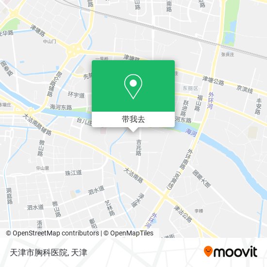 天津市胸科医院地图