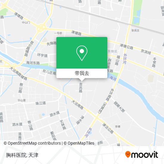 胸科医院地图