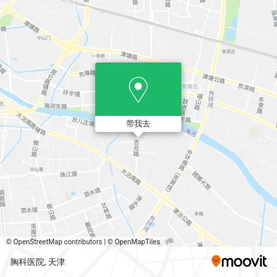 胸科医院地图