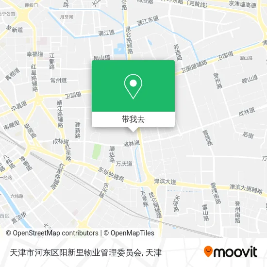 天津市河东区阳新里物业管理委员会地图