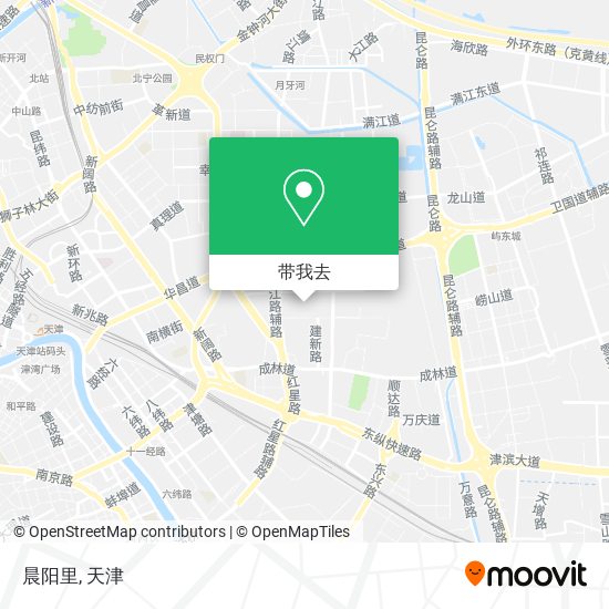 晨阳里地图