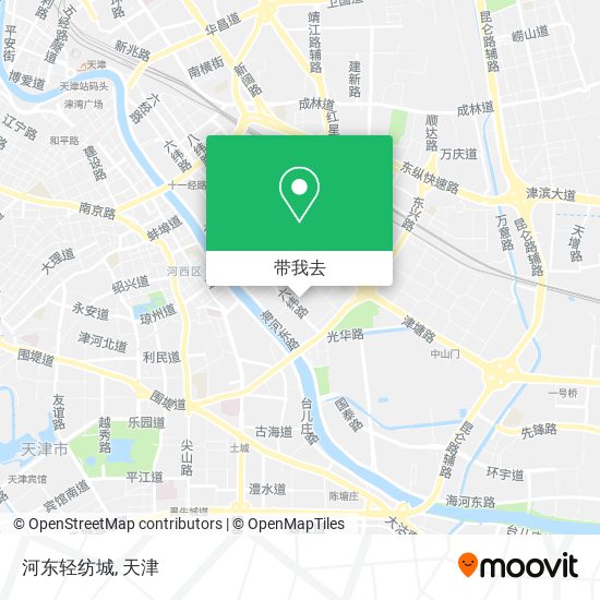 河东轻纺城地图