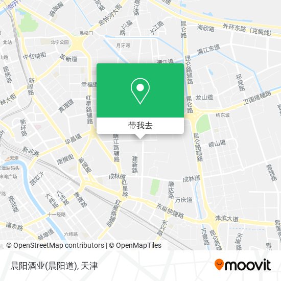 晨阳酒业(晨阳道)地图