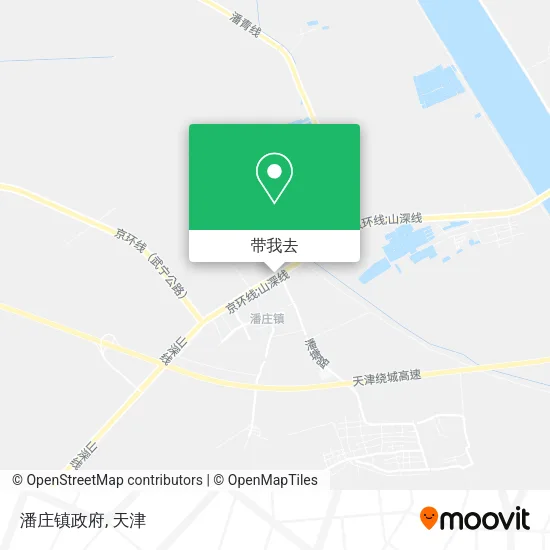 潘庄镇政府地图