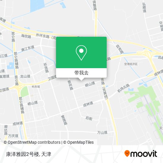 康泽雅园2号楼地图