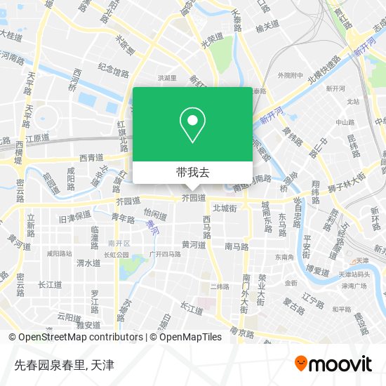 先春园泉春里地图