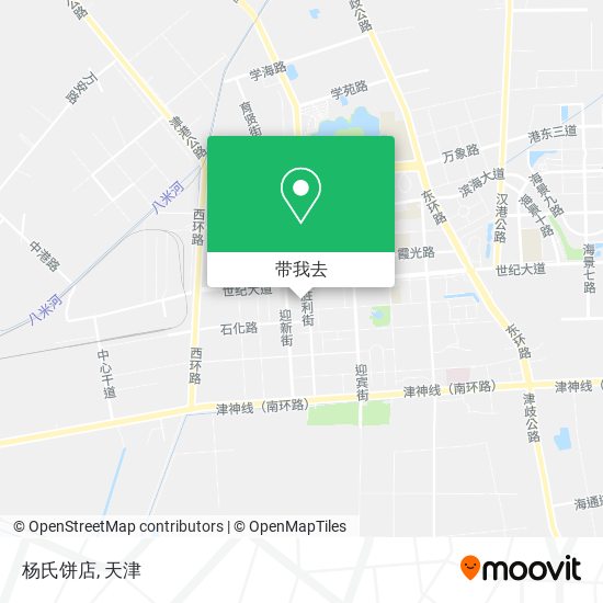 杨氏饼店地图