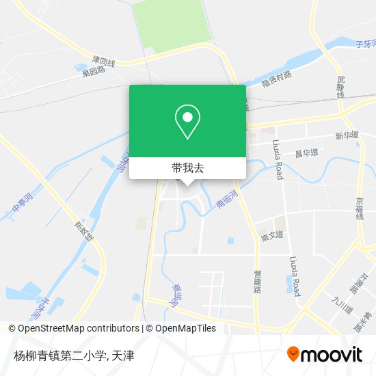 杨柳青镇第二小学地图