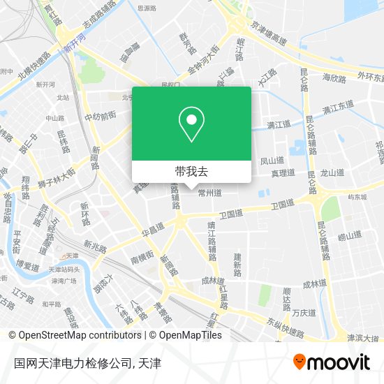 国网天津电力检修公司地图