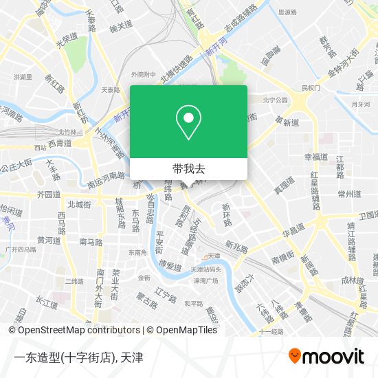 一东造型(十字街店)地图
