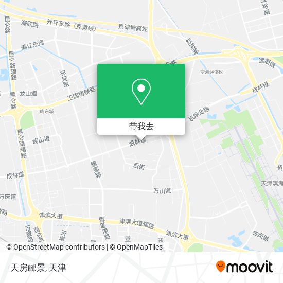 天房郦景地图