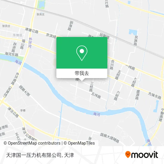 天津国一压力机有限公司地图