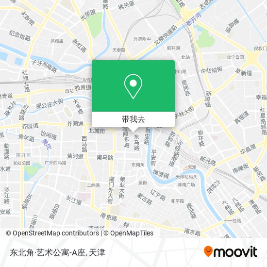 东北角·艺术公寓-A座地图