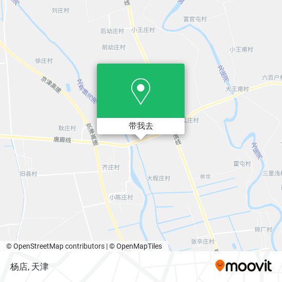 杨店地图