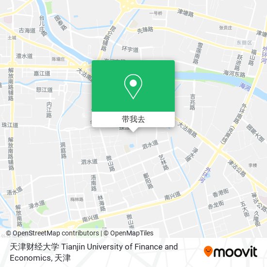 天津财经大学 Tianjin University of Finance and Economics地图