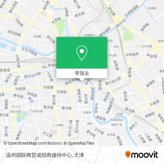 温州国际商贸成招商接待中心地图