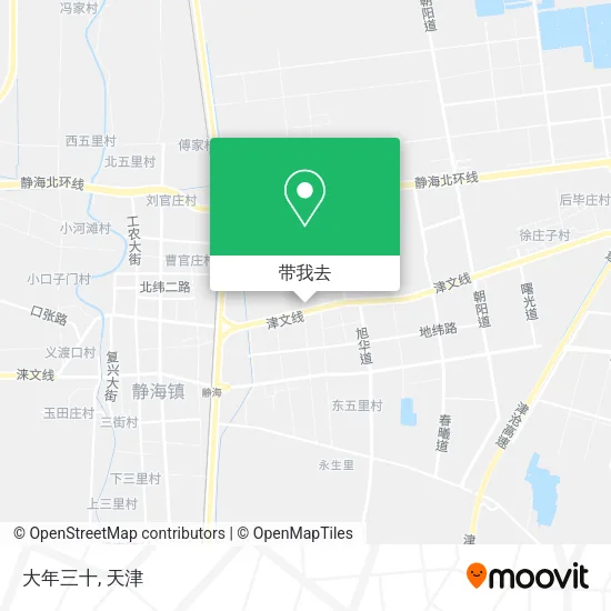 大年三十地图
