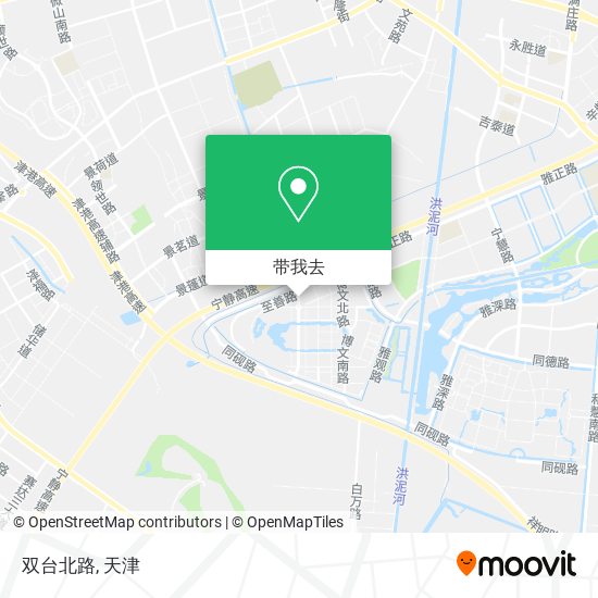 双台北路地图