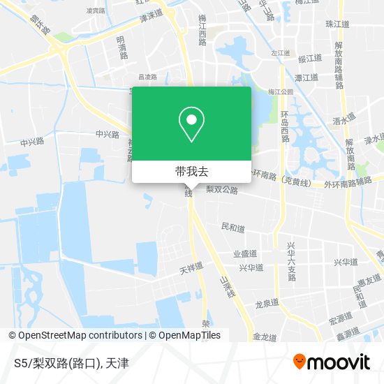 S5/梨双路(路口)地图