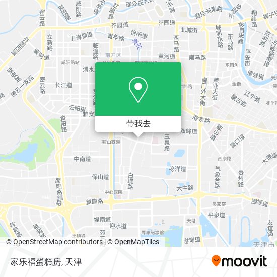 家乐福蛋糕房地图