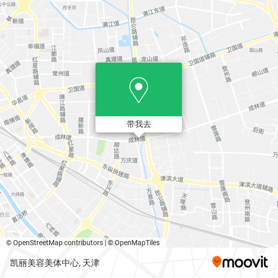 凯丽美容美体中心地图