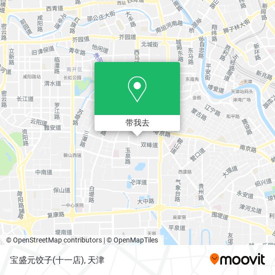 宝盛元饺子(十一店)地图