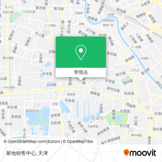犀地销售中心地图