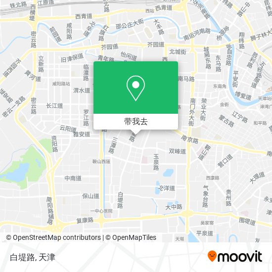 白堤路地图