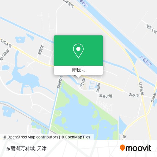 东丽湖万科城地图