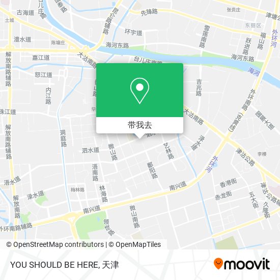 YOU SHOULD BE HERE地图