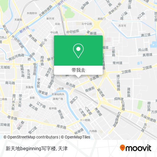 新天地beginning写字楼地图