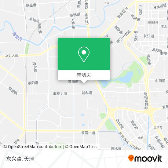 东兴路地图