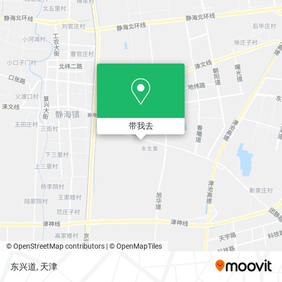 东兴道地图