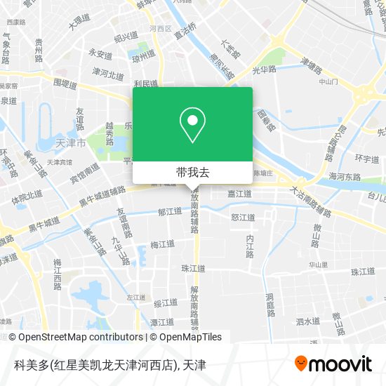 科美多(红星美凯龙天津河西店)地图