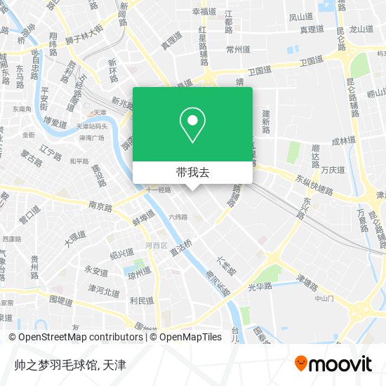 帅之梦羽毛球馆地图