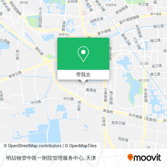 明喆物管中医一附院管理服务中心地图