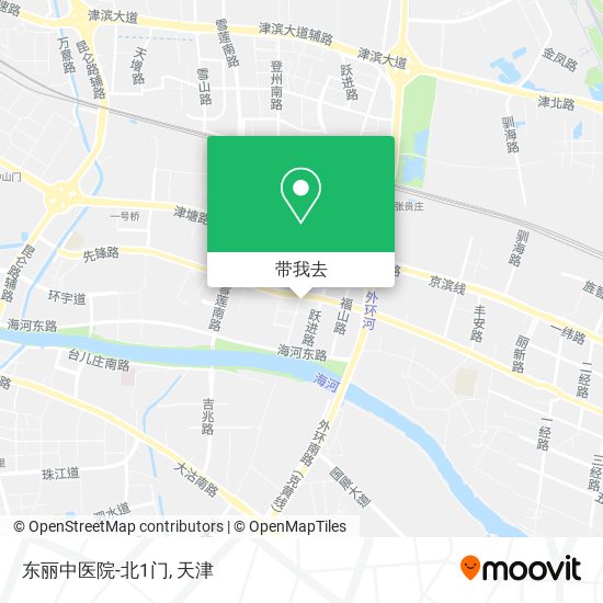 东丽中医院-北1门地图