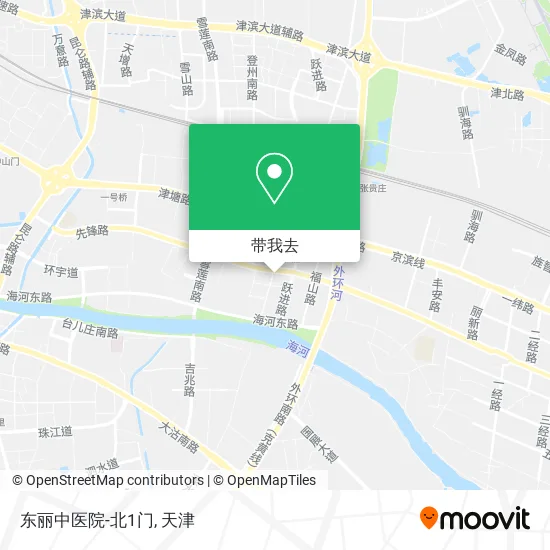 东丽中医院-北1门地图