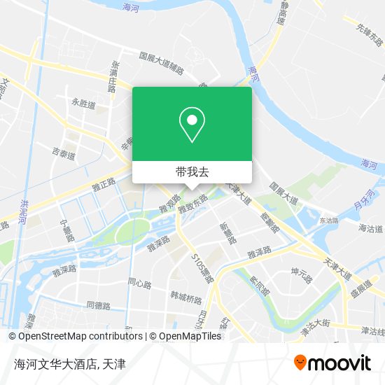 海河文华大酒店地图