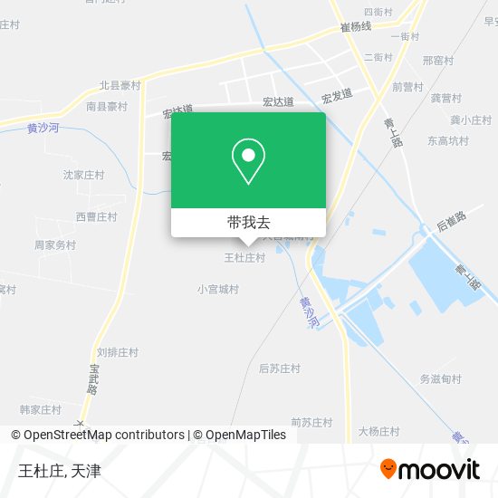 王杜庄地图