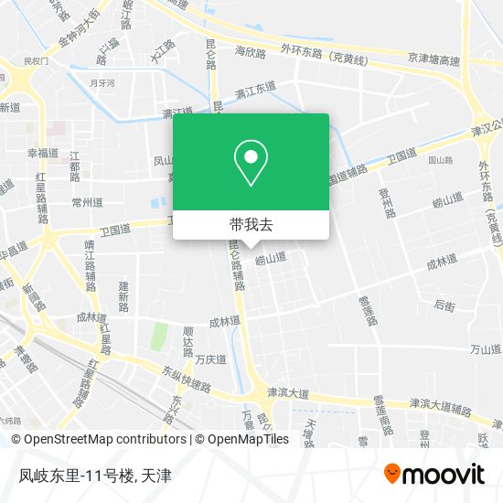 凤岐东里-11号楼地图