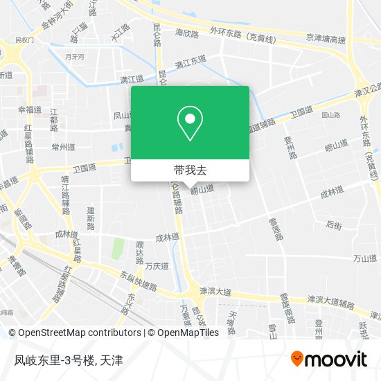 凤岐东里-3号楼地图