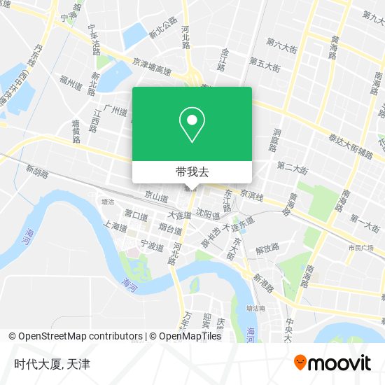 时代大厦地图