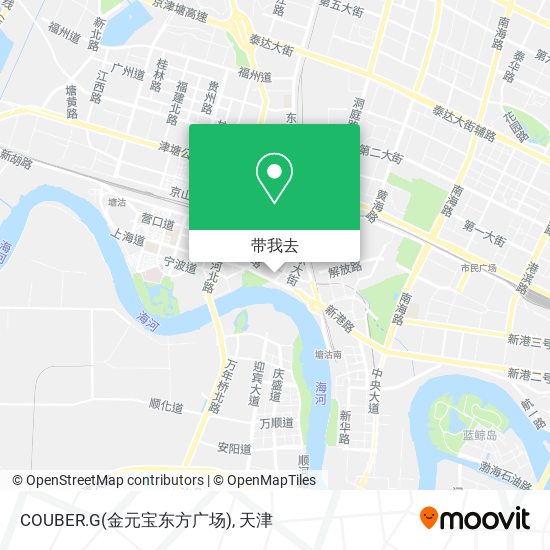 COUBER.G(金元宝东方广场)地图