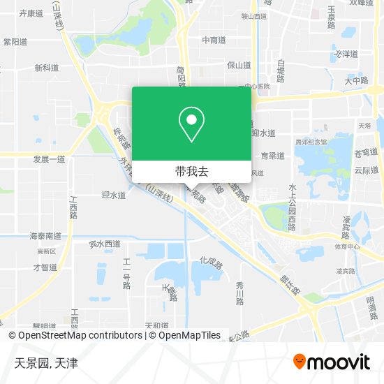 天景园地图