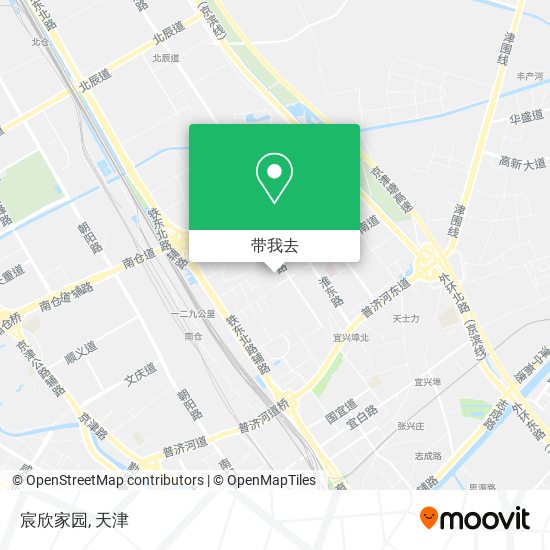 宸欣家园地图