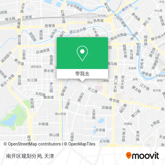 南开区规划分局地图