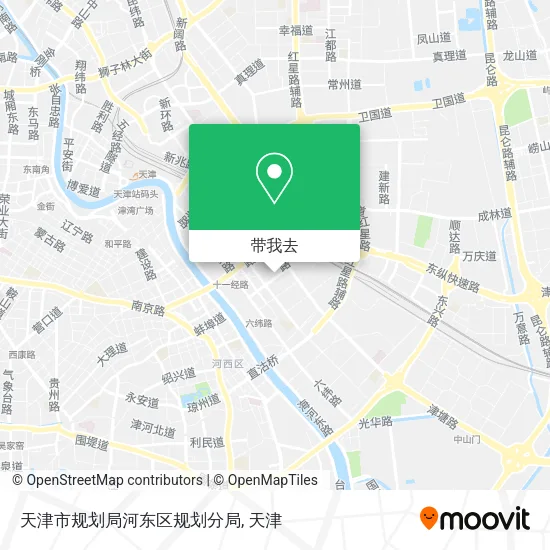 天津市规划局河东区规划分局地图